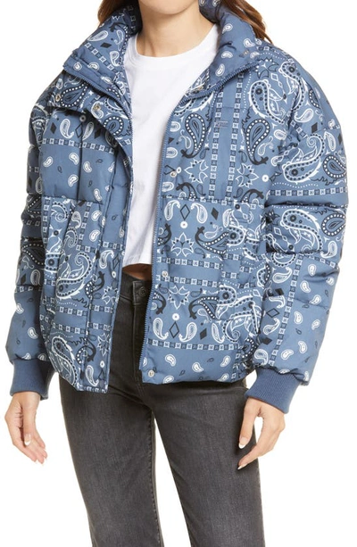 Levi's Puffer Jacket In Bandana Print | ModeSens