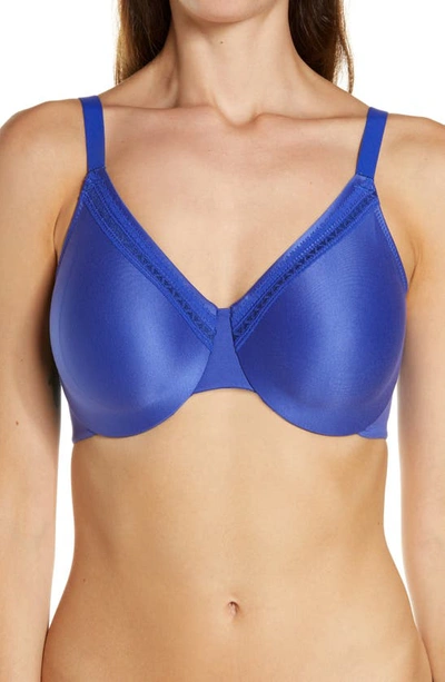 Wacoal Perfect Primer Full Coverage Underwire Bra In Clematis Blue