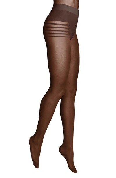 Shop Item M6 Invisible Compression Tights In Cacao