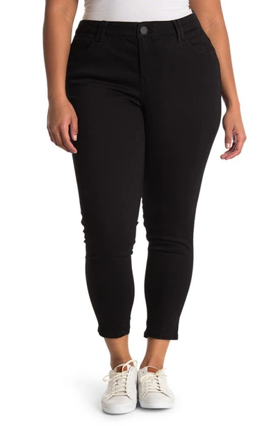 Shop Democracy Ab-tech Skinny Ankle Jeans In Black