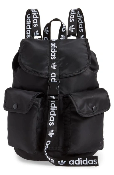 Adidas Originals Utility Mini Backpack In Black | ModeSens