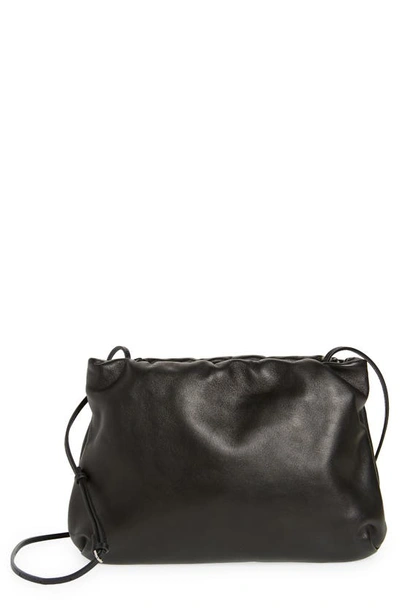 Shop The Row Large Bourse Leather Crossbody Bag In Black