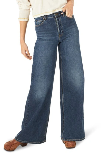 Shop Lee Lady  High Waist A-line Jeans In Shop Floor
