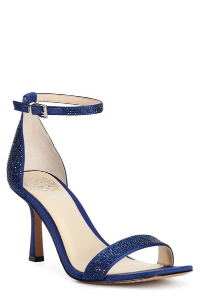 Shop Vince Camuto Enella Ankle Strap Sandal In Inkwell