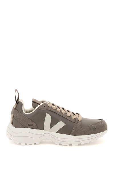 Shop Rick Owens Hiking Style Sneakers In Dust Pearl (grey)