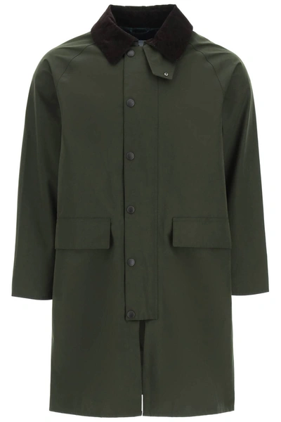 Barbour Burghley Waterproof Jacket In Green | ModeSens