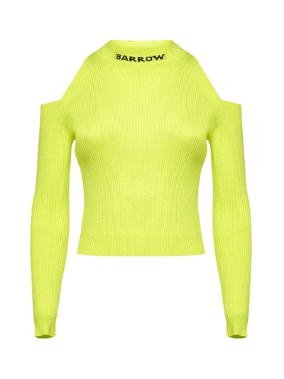 Shop Barrow Sweater In Giallo Fluo