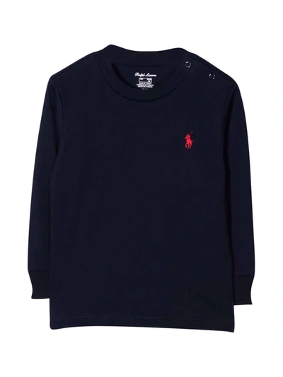 Shop Ralph Lauren Blue Sweater