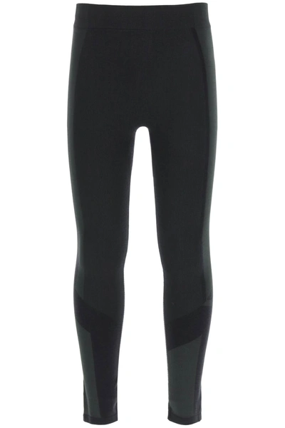 Shop Y-3 Sports Leggings In Blackcarbon S18 (black)