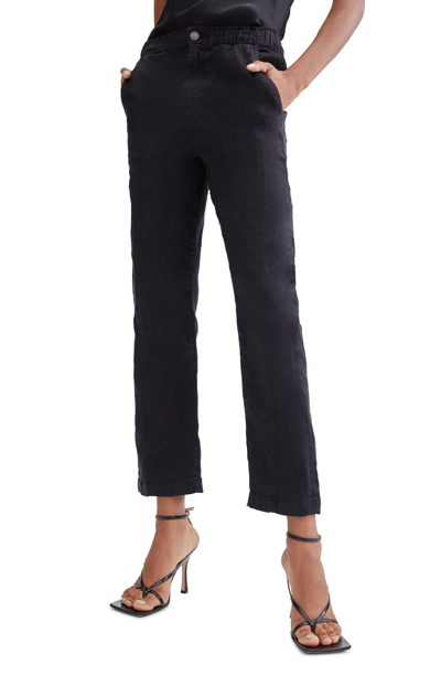 Shop 7 For All Mankind Slim Denim Joggers In Black