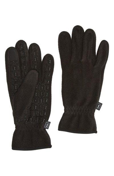 Shop Pga Tour Thermal Insulated Gloves In Caviar