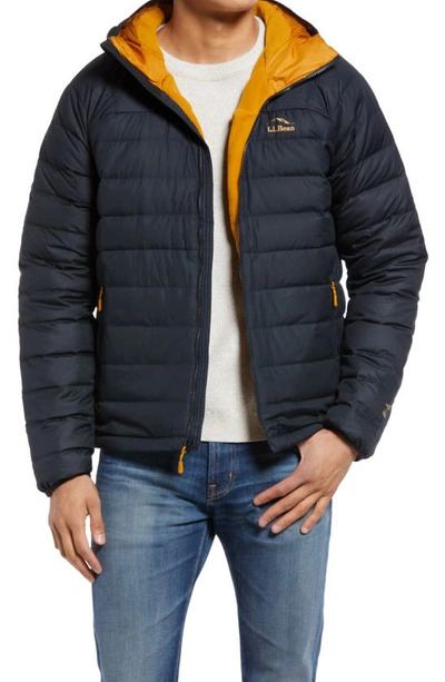 L.l.bean Beans Down Hooded Jacket In Black