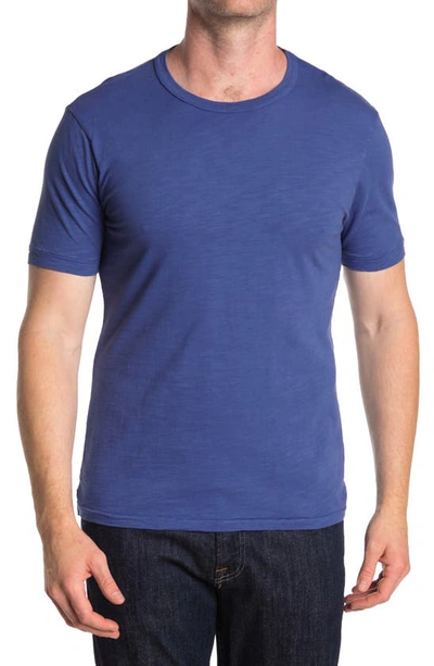 Shop Alex Mill Solid Slub T-shirt In Royal Blue