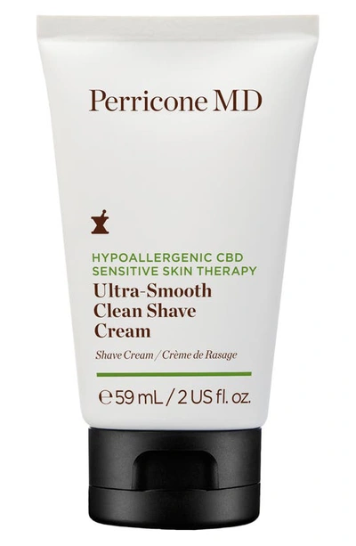 Shop Perricone Md Hypoallergenic Cbd Ultra-smooth Clean Shave Cream, 2 oz