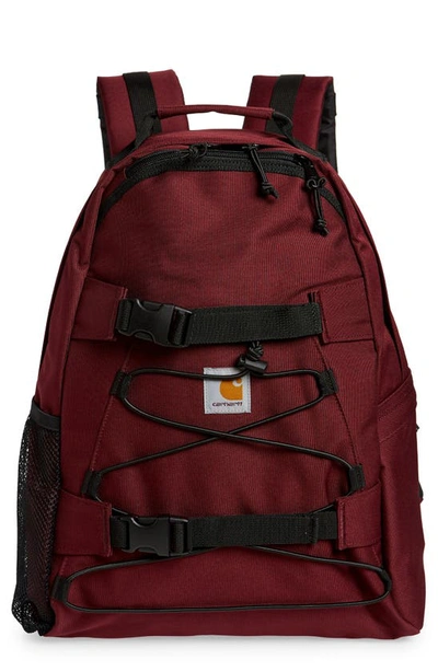 Carhartt Kickflip Canvas Backpack In Red | ModeSens