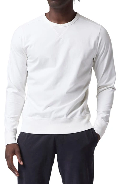 Shop Good Man Brand Flex Pro Jersey Victory Crewneck Sweatshirt In Natural