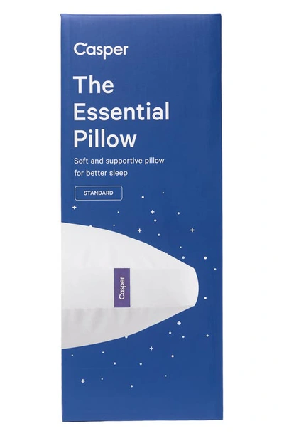 Shop Casper Essential Pillow In White
