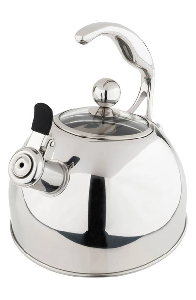Shop Viking 2.6-quart Tea Kettle In Stainless Steel