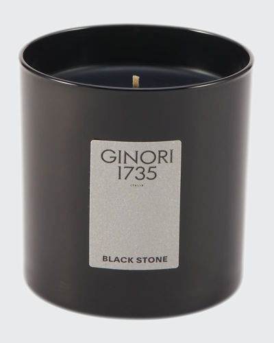 Shop Richard Ginori Lcdc Il Seguace Black Stone Candle