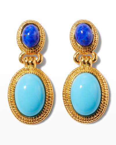 Shop Ben-amun Multi Blue Drop Earrings