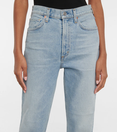 Citizens Of Humanity Charlotte High Rise Straight Jeans In Grappa
