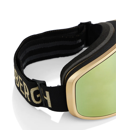 Shop Goldbergh Cool Ski Goggles In Gold