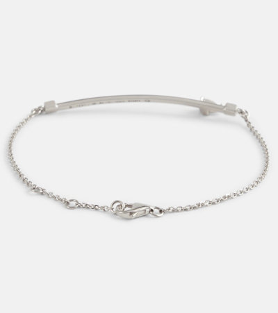 Shop Repossi Serti Sur Vide 18kt White Gold Bracelet With Diamond