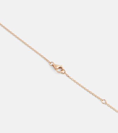 Repossi Serti Sur Vide 18kt Rose Gold Necklace With Diamond In Pink Gold