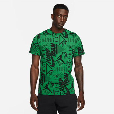 pine green jordan shirt