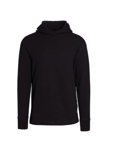 Shop John Elliott Men's Hooded Villain Sweatshirt In Black