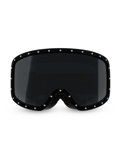 Shop Celine Women's Injected Ski Mask Goggles In Matte Black