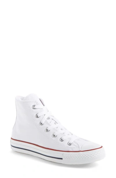 Shop Converse Chuck Taylor® High Top Sneaker In Optic White