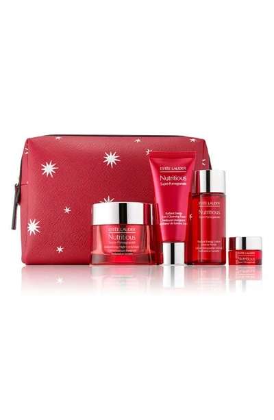 Shop Estée Lauder Nutritious Super-pomegranate Night Detox & Glow Set