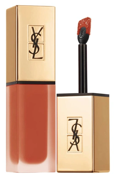 Saint Laurent Tatouage Couture Liquid Matte Lip Stain In 39 Outlandish Nude