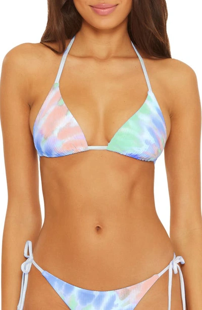 Shop Isabella Rose Joni Triangle Bikini Top In Multi