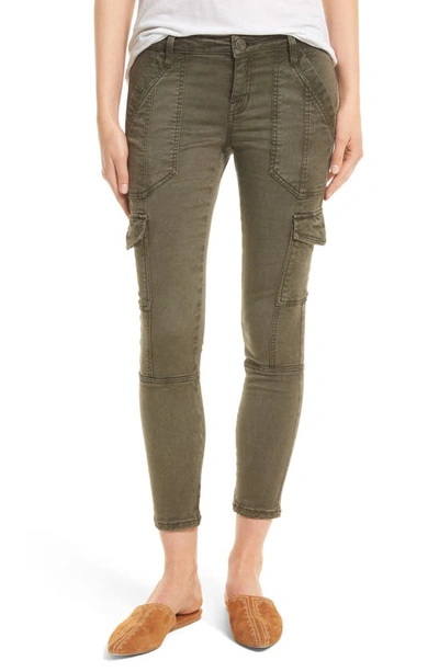 Shop Joie Okana Skinny Cargo Pants In Fatigue