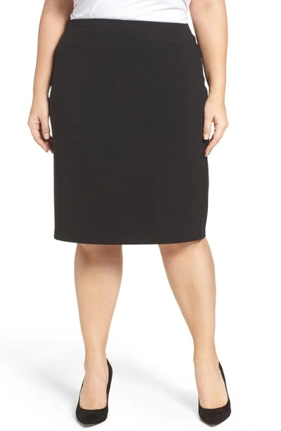 Shop Vince Camuto Pencil Skirt In Rich Black