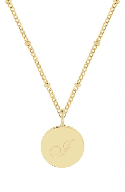 Shop Brook & York Lizzie Initial Pendant Necklace In Gold I