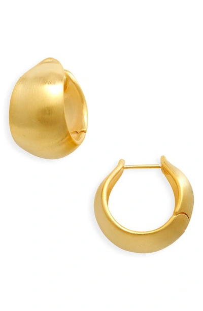 Shop Dean Davidson Flow Huggie Hoop Earrings In Gold