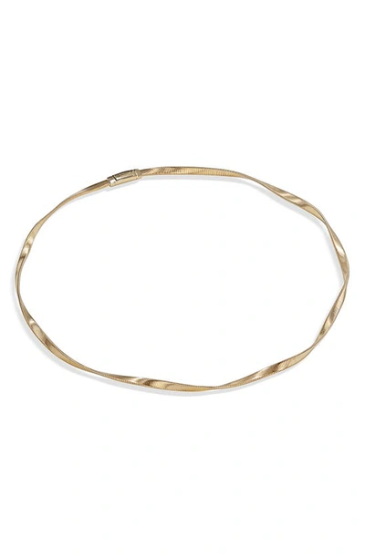 Shop Marco Bicego Marrakech 18k Yellow Gold Single Strand Necklace