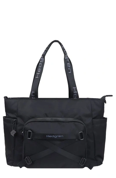 Shop Hedgren Petra Tote Bag In Black