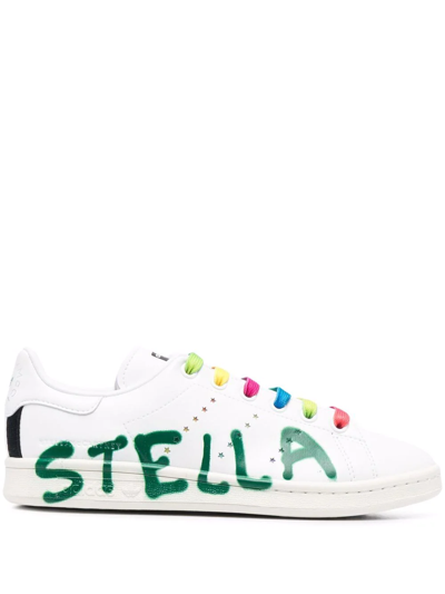 Shop Stella Mccartney X Ed Curtis Stan Smith Vegan Sneakers In White