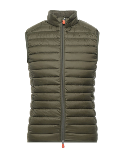 Shop Save The Duck Down Jackets In Military Green