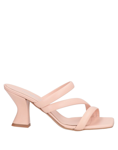 Shop Nila & Nila Woman Sandals Light Pink Size 7 Soft Leather