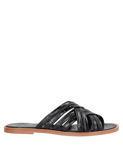 Shop Anaki Woman Sandals Black Size 7 Soft Leather