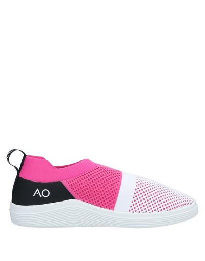 Shop Adno Sneakers In Fuchsia