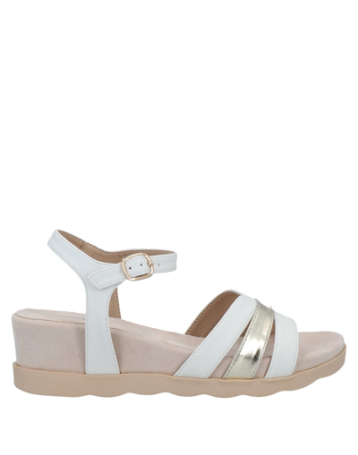 Shop Maria Mare Sandals In White