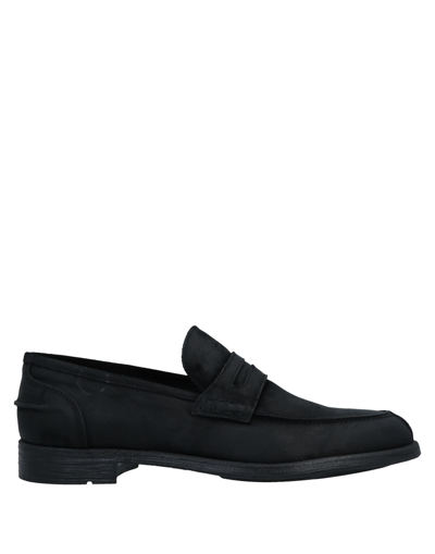 Shop Daniele Alessandrini Homme Loafers In Black