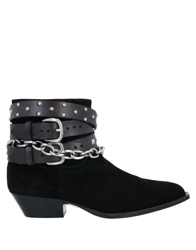 Shop Philosophy Di Lorenzo Serafini Woman Ankle Boots Black Size 7 Soft Leather