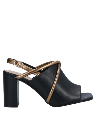 Shop Apepazza Woman Sandals Black Size 6 Soft Leather